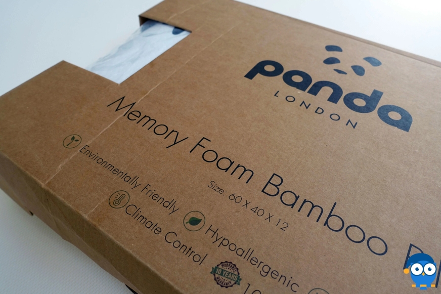 Panda pillow box